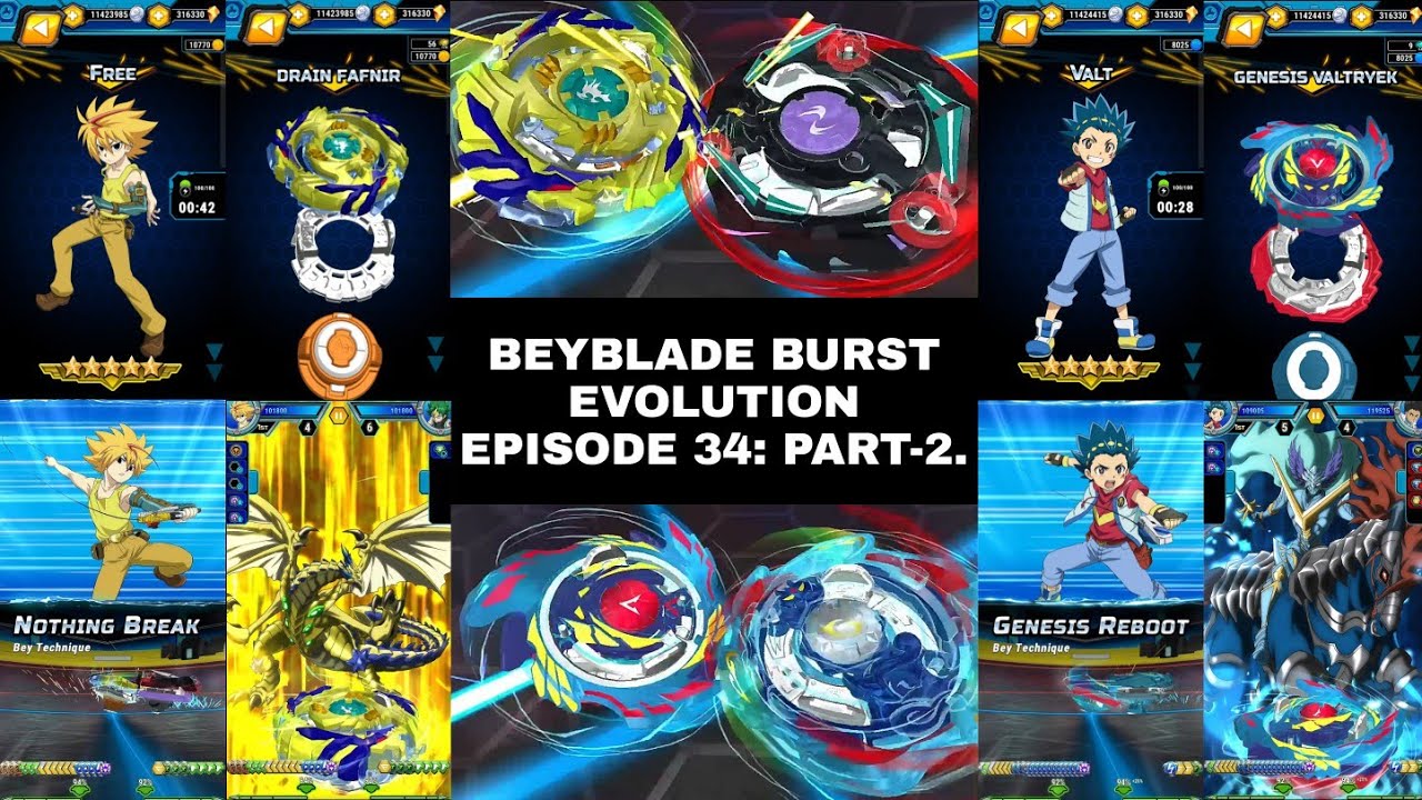 Beyblade Burst Evolution Episode 34|Full Power! Spring Attack!| Beyblade Burst Rivals|Part-2|