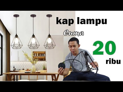 LAMPU CAFE GANTUNG UNIK KEREN KEKINIAN MINIMALIS MODERN TERBARU - D'SIGN. 