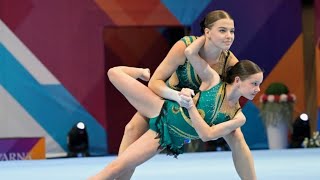 European Championships in Acrobatic Gymnastics - Varna, Bulgaria-DYN Jelínková&Podařilová&Hamříková