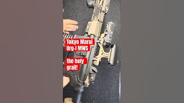 Tokyo Marui URG-I 11.5 inch GBBR MWS M4 AIRSOFT Setup #airsoft #gear #setup #reels #shorts