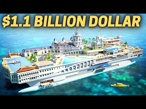 Inside $1.1 BILLION Dollar Yacht | Streets of Monaco (Insane Construction)