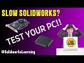 Uncover your PC performance with SolidWorks #solidworks #benchmarktest #speedtest
