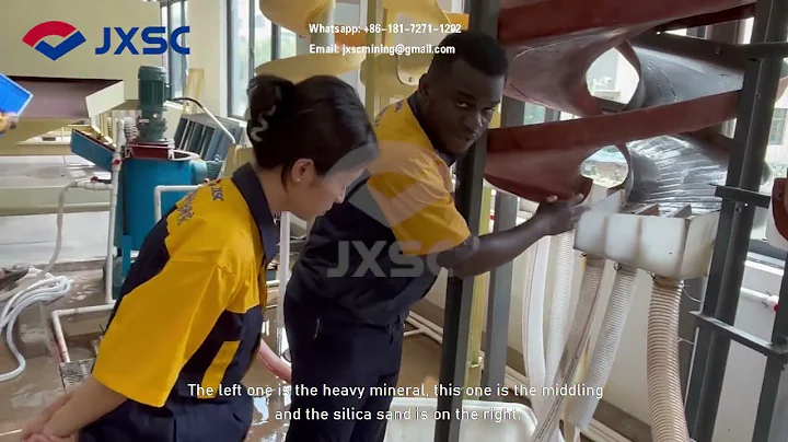 Gravity Separation Test Of Silica Sand Via Spiral Chute