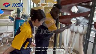 Gravity Separation Test Of Silica Sand Via Spiral Chute