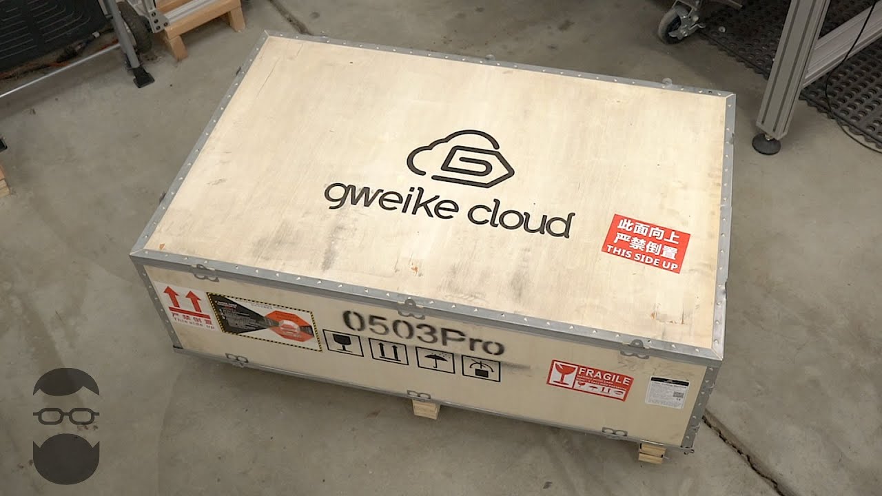Gweike Cloud 50W CO2 Laser - Unboxing and Initial Setup