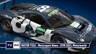 MOTOR TV22: Motorsport News - DTM 2021, Schnitzer Motorsport und Motorworld