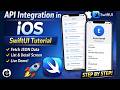 Build Real App in SwiftUI using API | SwiftUI + JSON + Detail Screen #swift #swiftui #api #ios