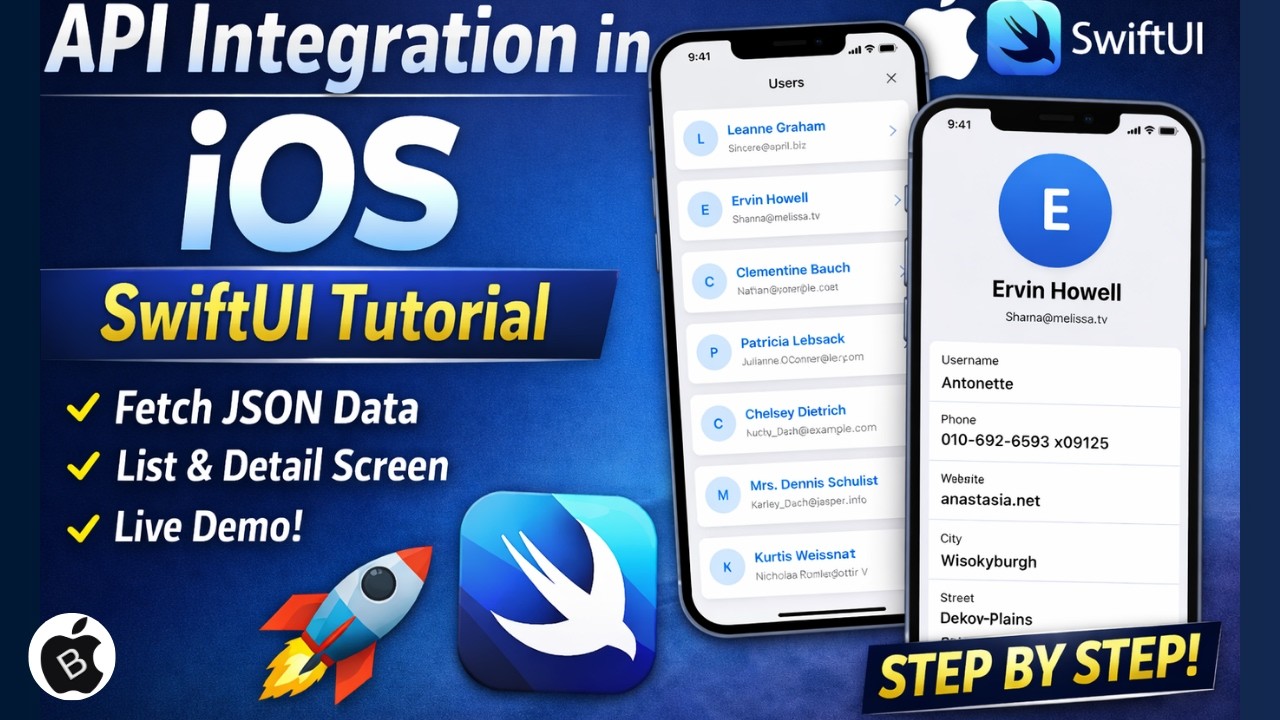 Build Real App in SwiftUI using API | SwiftUI + JSON + Detail Screen # ...