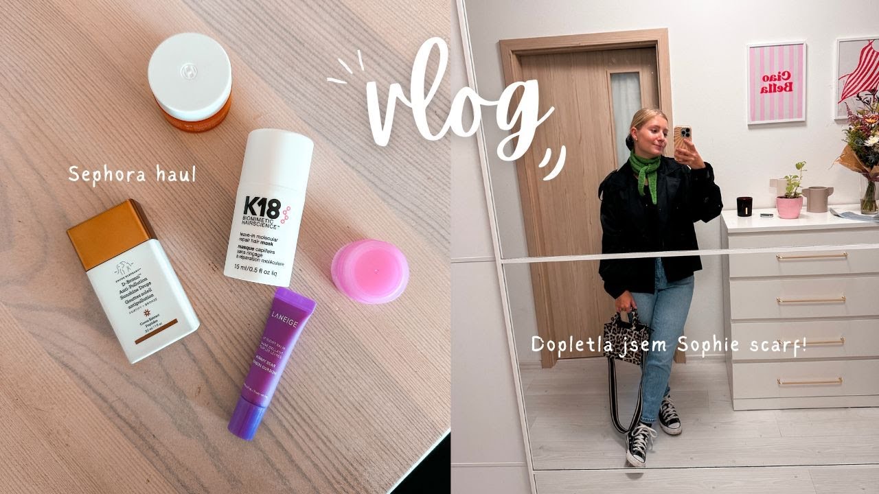 HOTOVÁ SOPHIE SCARF A SEPHORA UNBOXING