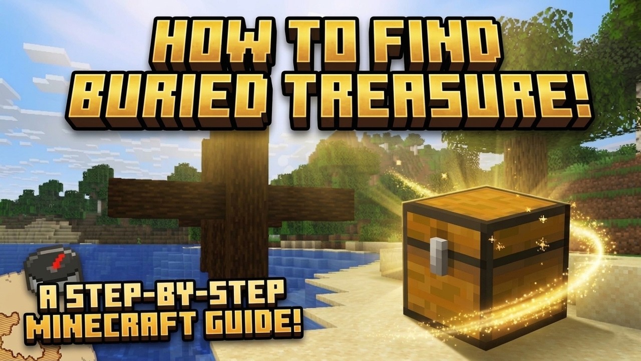 Buried Treasure | MINECRAFT | How to Find! - YouTube