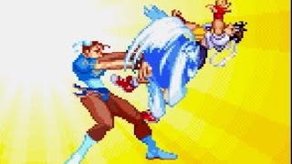 【SFC】ストリートファイターZERO2 チュンリー 難易度MAX ノーコンティニュー