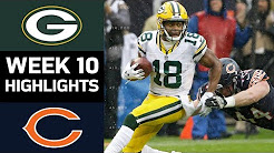 Packers vs. Bears | NFL Week 10 Game Highlights