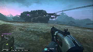 PlanetSide 2 Closed Beta jump pad kill