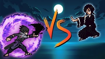 Sasuke (all forms) Vs Rukia (Jt) in Jump Force Mugen