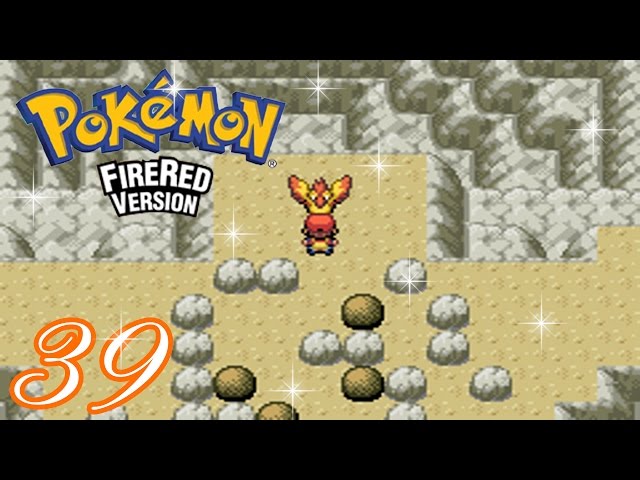 VS. MOLTRES at Mt. Ember in Pokemon Fire Red and Leaf Green! #pokemon