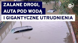 Warszawa Zalana I Sparaliżowana. S8 Pod Wodą, Utrudnienia W Całej Stolicy
