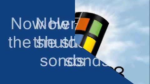 Backwards Microsoft Windows Sounds Into Windows Sounds Backwards!