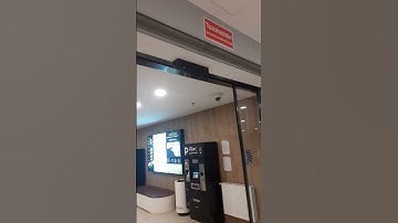 Record automatic door  Etele plaza