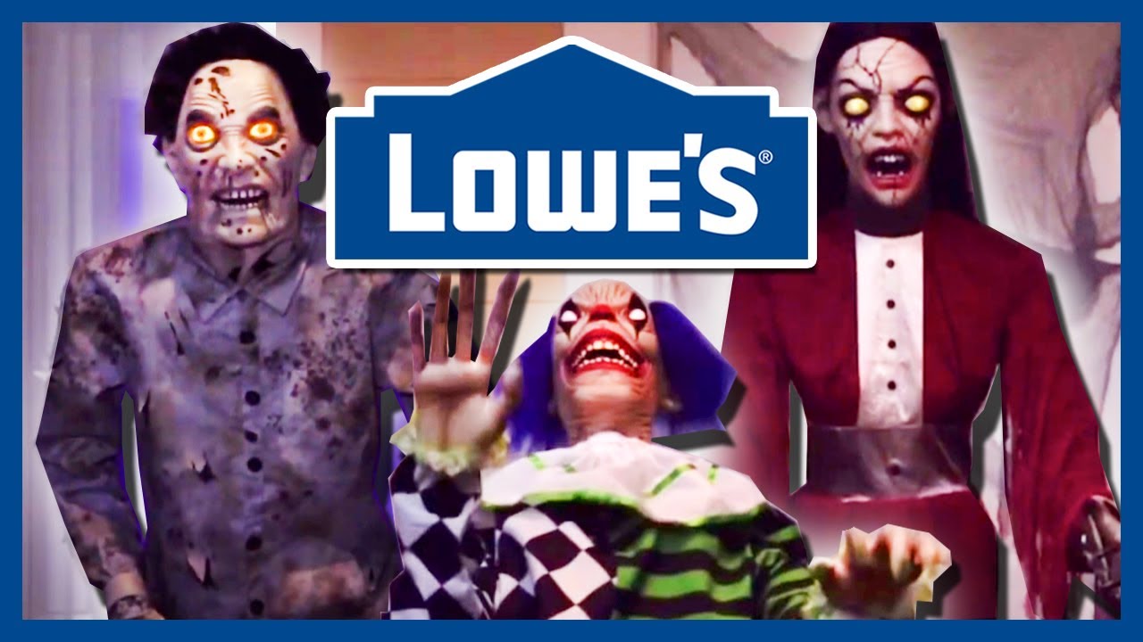Lowes Halloween 2023 ANIMATRONIC DEMOS LEAKED | 5 New Animatronic Demo Videos REVEALED - SVI 2023