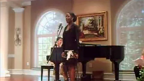 Danza, Danza fanculla gentile sung by Candice Rowe