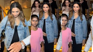 Mom-to-be #DeepikaPadukone Flaunts Baby Bump on Late Night Dinner Outing With Mom