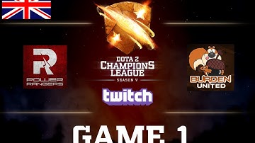 D2CL S5: BU vs PR [ENG] Game 1