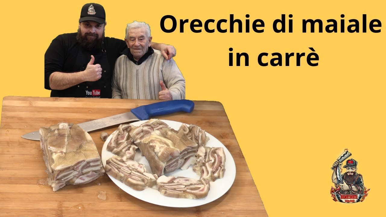 Orecchie di maiale in Carrè