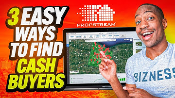 These 3 EASY Ways To Find Cash Buyers On Propstream Wholesale Real Estate
