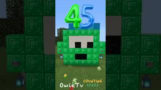 Counting by 15 Song #shorts | Minecraft Numberblocks Counting Songs for Kids #kidslearning