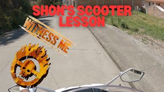 LaShons Electric Scooter Lesson