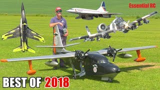 ② BEST OF ESSENTIAL RC 2018 | LARGE SCALE, FAST AND EXPLOSIVE RC ACTION COMPILATION