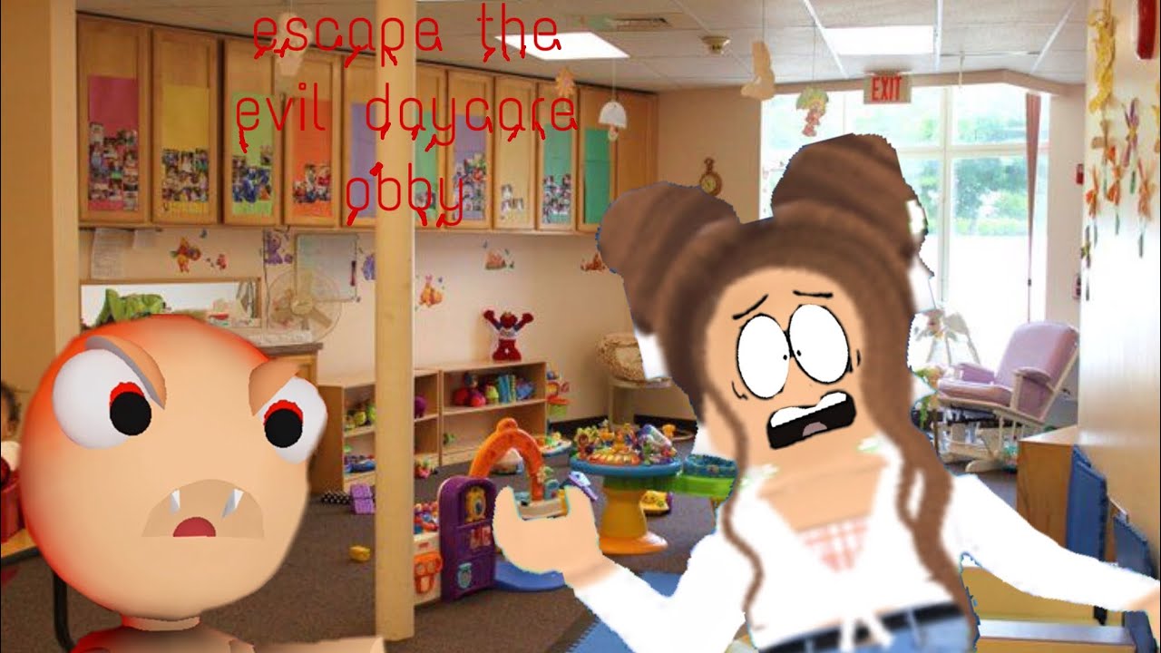 Escape The Evil Daycare Obby Cxttoncxndy Roblox Youtube - escape the evil daycare obby in roblox