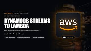 DynamoDB Streams & Lambda Replication | Code For Data