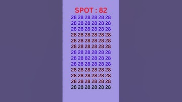 can you find 82 in 5 seconds? #wordpuzzlegame #game #mathematics #mindbendingquiz #puzzle