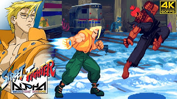 Street Fighter Alpha - Charlie (Arcade / 1995) 4K 60FPS