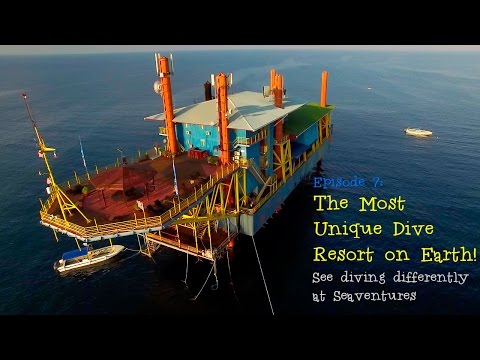 Seaventures Dive Rig: The Most Unique Diving Resort on Earth | Borneo from Below (S01E07)