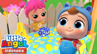 Jus Lemon Segar, Beli Disini!🍋🍋🍋 | Little Angel Bahasa Indonesia | Kartun dan Lagu Anak