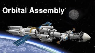 KSP: Orbital Construction of an Interplanetary Ship!