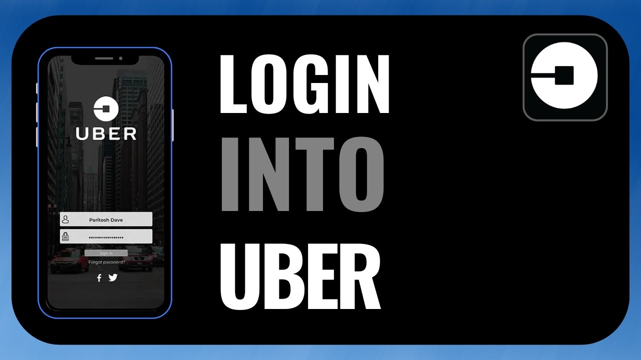 Uber Sign In Car How To Login Into Uber | Step-By-Step Guide - YouTube
