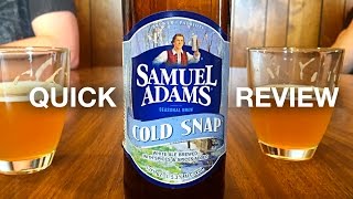 Quick Beer Review: Sam Adams Cold Snap