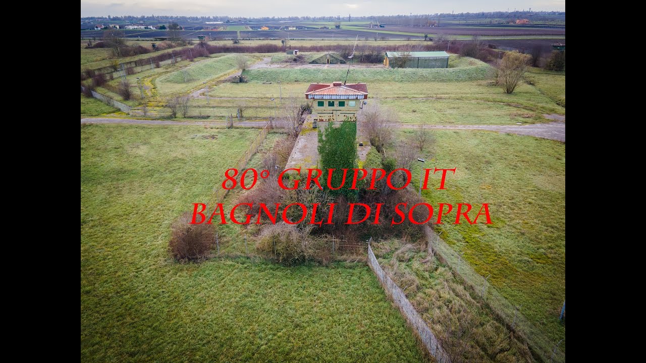 80° Gruppo I.T. Bagnoli di Sopra - Area Lancio missili - Nato Base - Ex Caserma Aeronautica