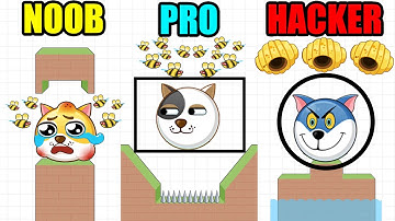 Save the Doge - NOOB vs PRO vs HACKER