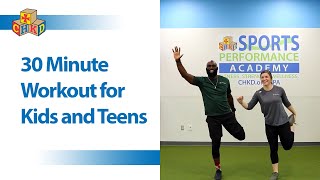 30 Minute Workout for Kids and Teens  CHKD Sports Performance Academy