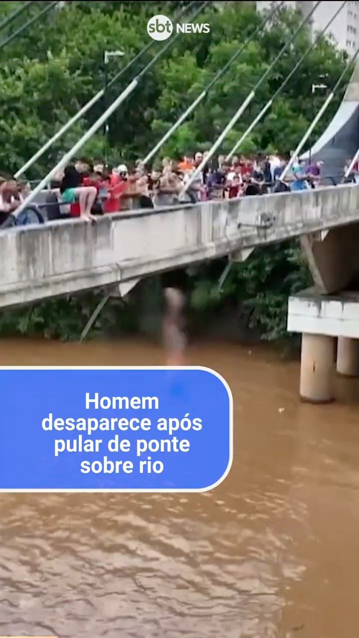 Homem desaparece após pular da ponte Estaiada, em Piracicaba (SP)