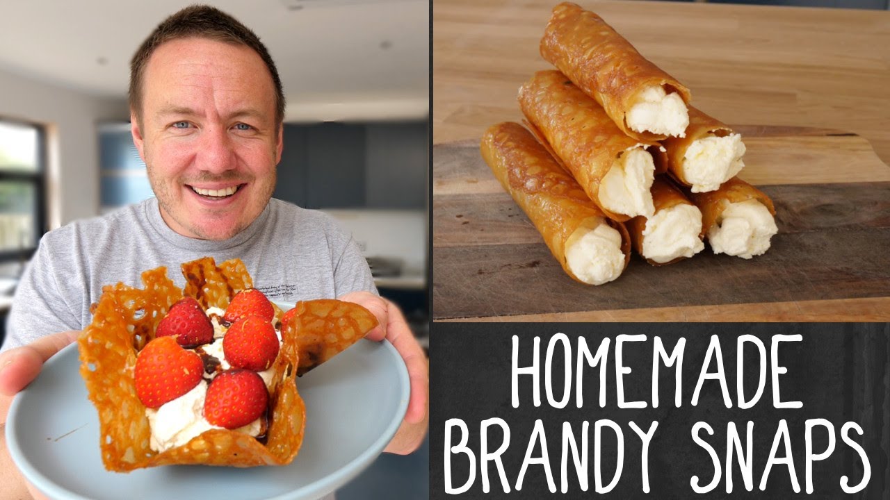 Brandy Snaps - How to Make Brandy Snaps