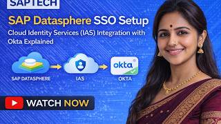 SAP Datasphere SSO Setup | Cloud Identity Services (IAS) Integration with Okta Explained