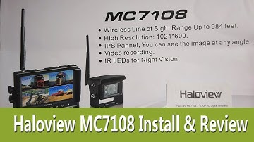 Haloview MC7108 Install and Review