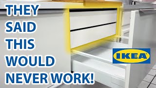 IKEA MAXIMERA DRAWER HACK | DRAWER COMBINATION YOU NEVER KNEW WAS POSSIBLE! IKEA SAID THIS WONT WORK by TheSimpleHaus 36,380 views 1 year ago 3 minutes, 8 seconds