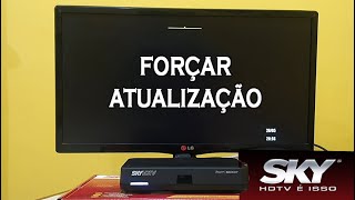 COMO ATUALIZAR O RECEPTOR SKY HD l TIRAR TELA PRETA E LENTIDÃO DOS CANAIS screenshot 1