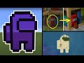 Amogus minecraft compilation